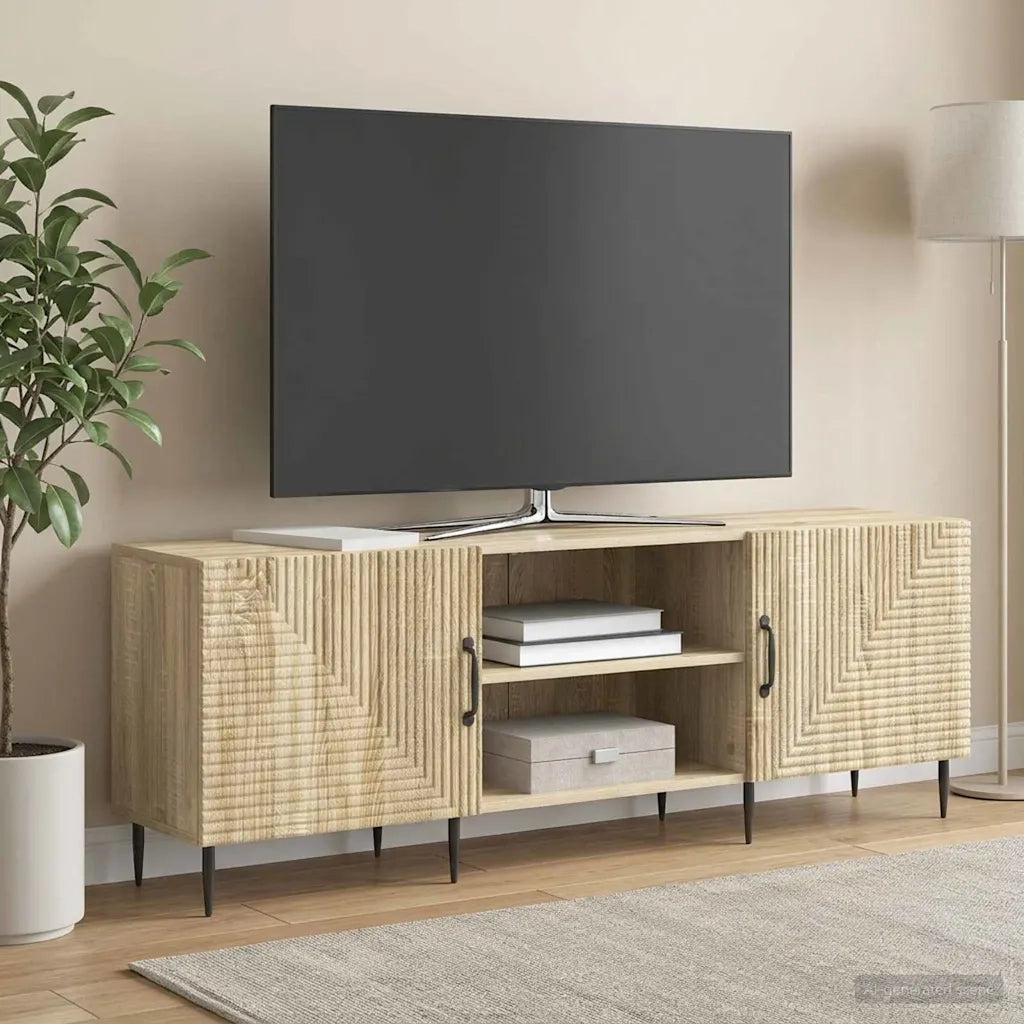 Mobile TV Rovere Sonoma 150 x 31 x 50 cm Legno ingegnerizzato 894917