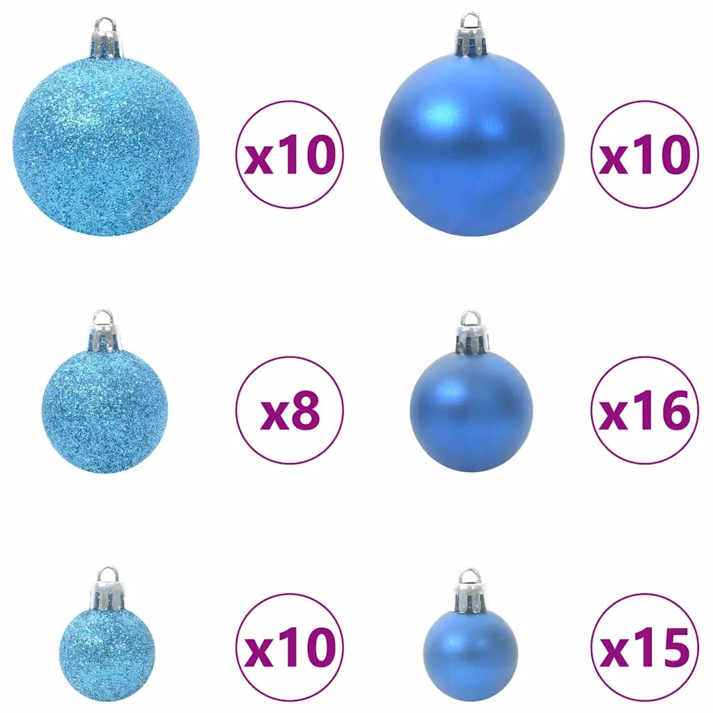 Albero di Natale artificiale Verde 210 cm PVC e Metallo 3395150
