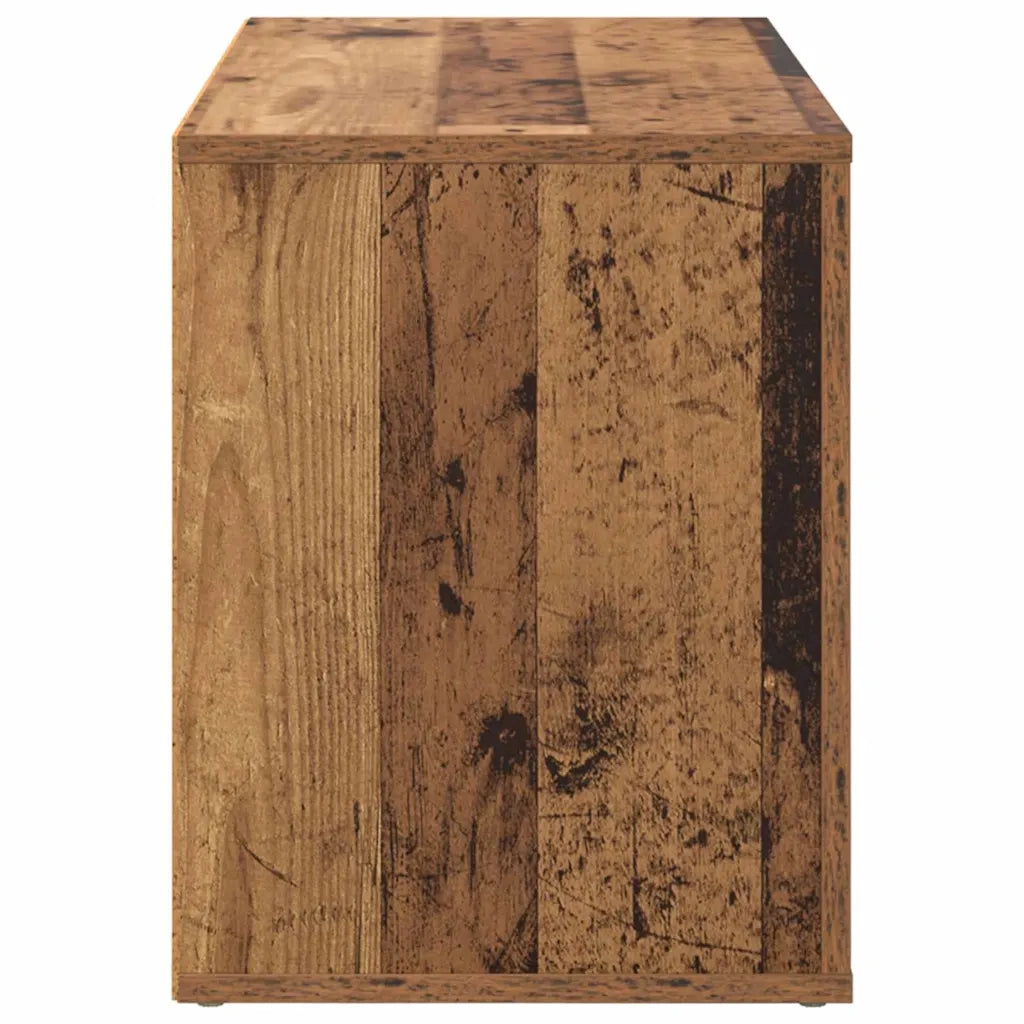 Scarpiera Legno vecchio 75 x 35 x 45 cm Legno multistrato 881015