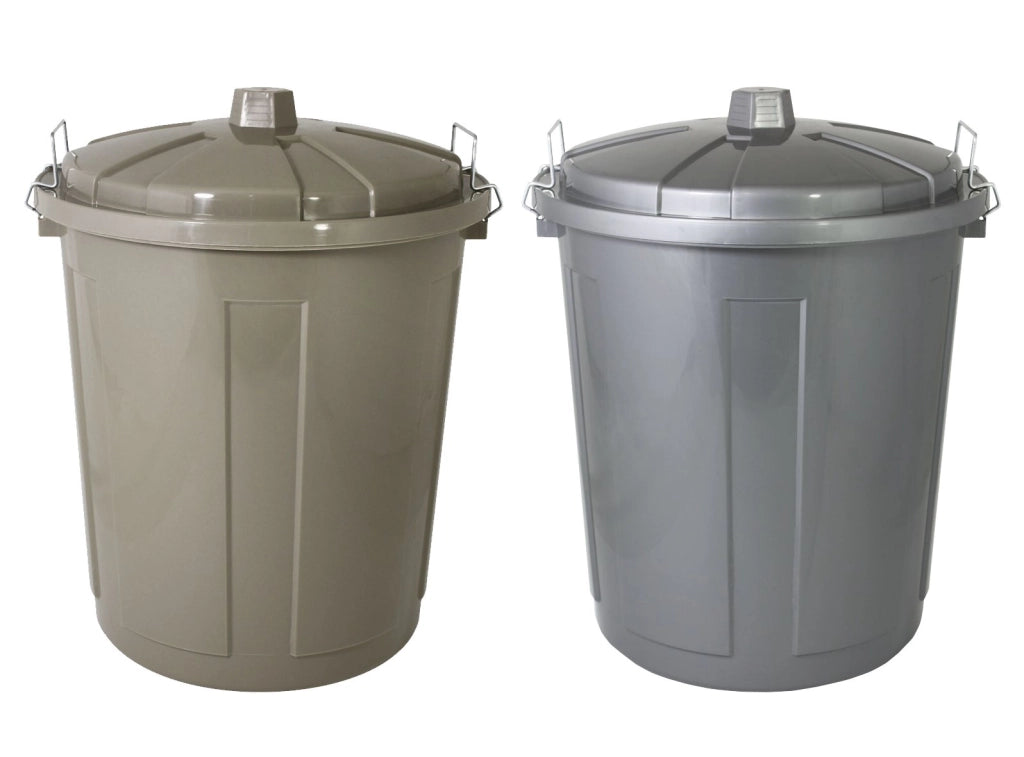 BIDONE PER RIFIUTI 'BIN' Ø 34xh 41 cm, 21 lt - Col. Tortora