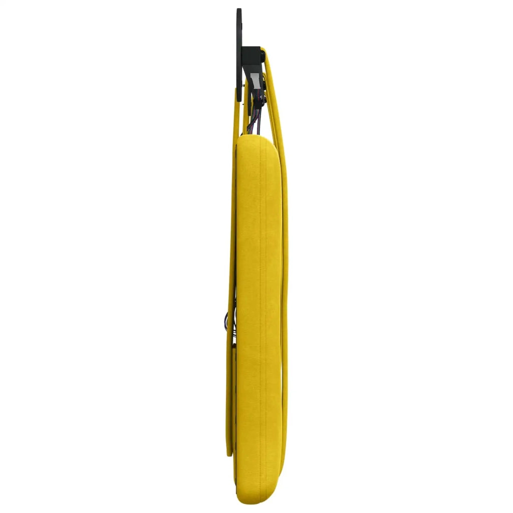 Testiera sospesa Con luce LED Giallo Velluto 3424252