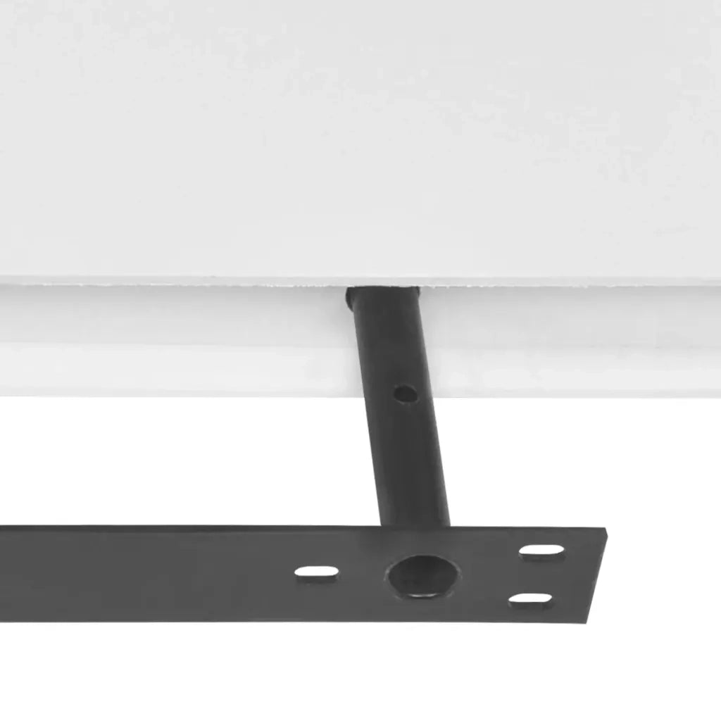 2 Mensole per pareti Bianche MDF per Libri/DVD cod mxl 52844