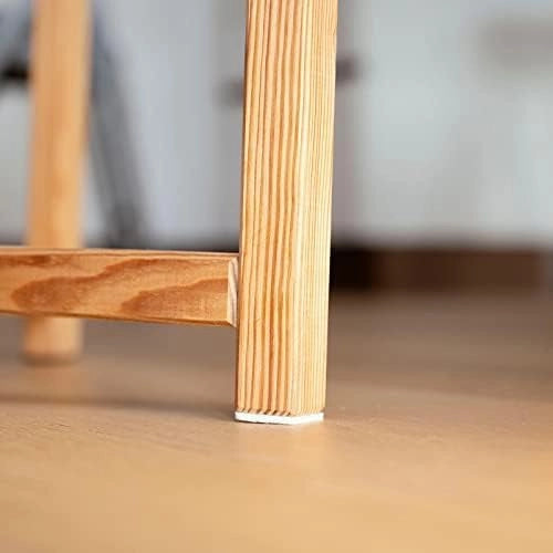FELTRINI QUADRATI 25x25 mm - Marrone - Blister 8 pezzi