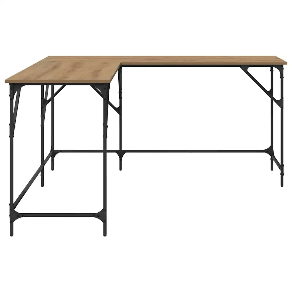 Scrivania | Tavolo da Ufficio Rovere artigianale 149 x 149 x 75 cm
