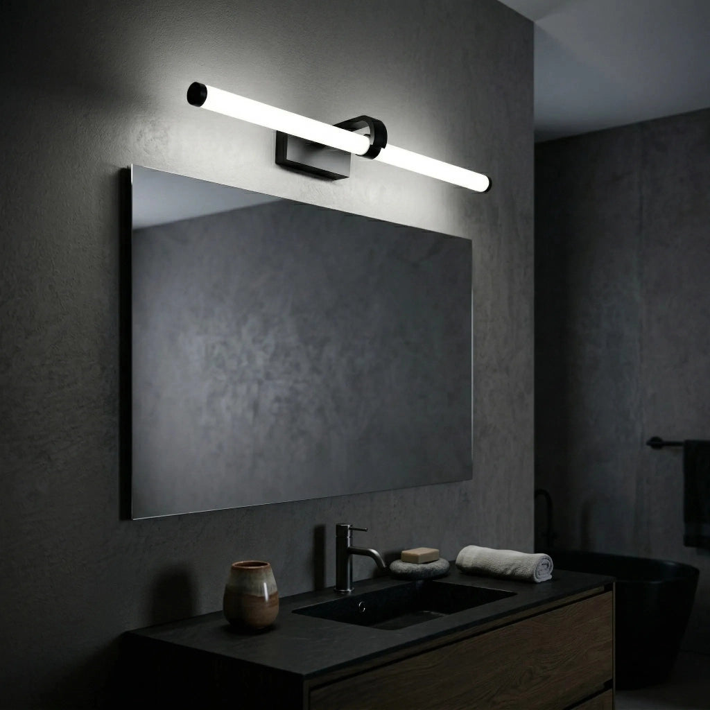 Applique Da Bagno Led APP1888-1W 60cm Black