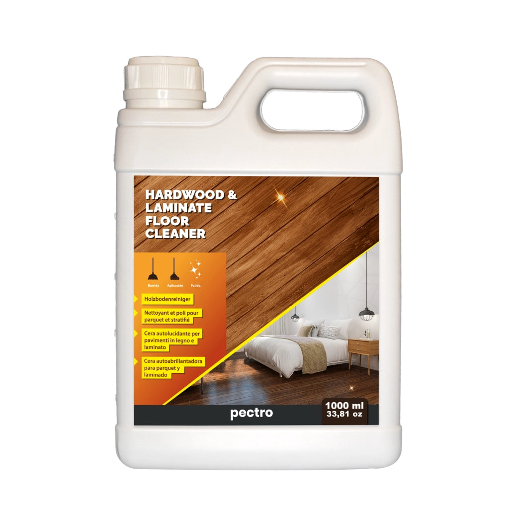 Cera per parquet e pavimenti in legno e pavimento laminato - Lucidante protettivo 1000ml