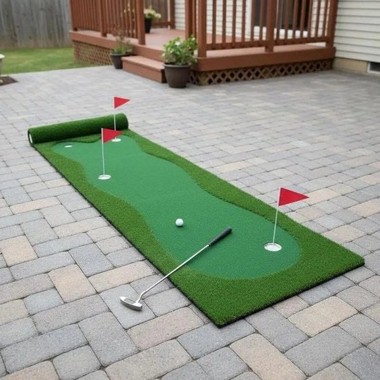 Tavolo da Golf con Erba Finta Realistica - S