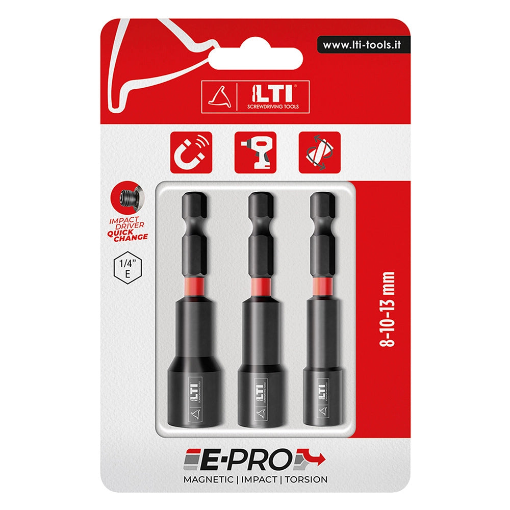 Adattatore per Bussole Chiavi 8 10 13 Lti e Pro