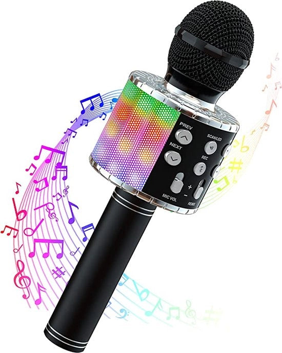 Microfono per bambini, microfono per bambini da 4 anni in su, per uso domestico, feste, karaoke, microfoni dinamici