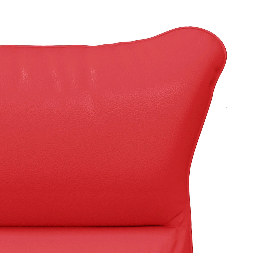 Divano Sedia-Poltrona Rosso 69 x 74 x 93 cm Pelle Artificiale 889451