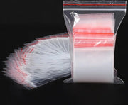Zaini Ziplock riutilizzabili 400 pezzi in 3 dimensioni per alimenti e organizzazione