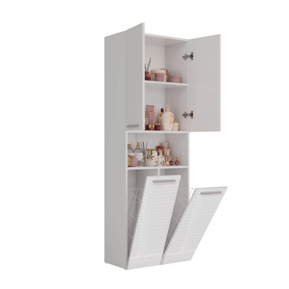 Colonna bagno NEL 2k/DK bianco lucido