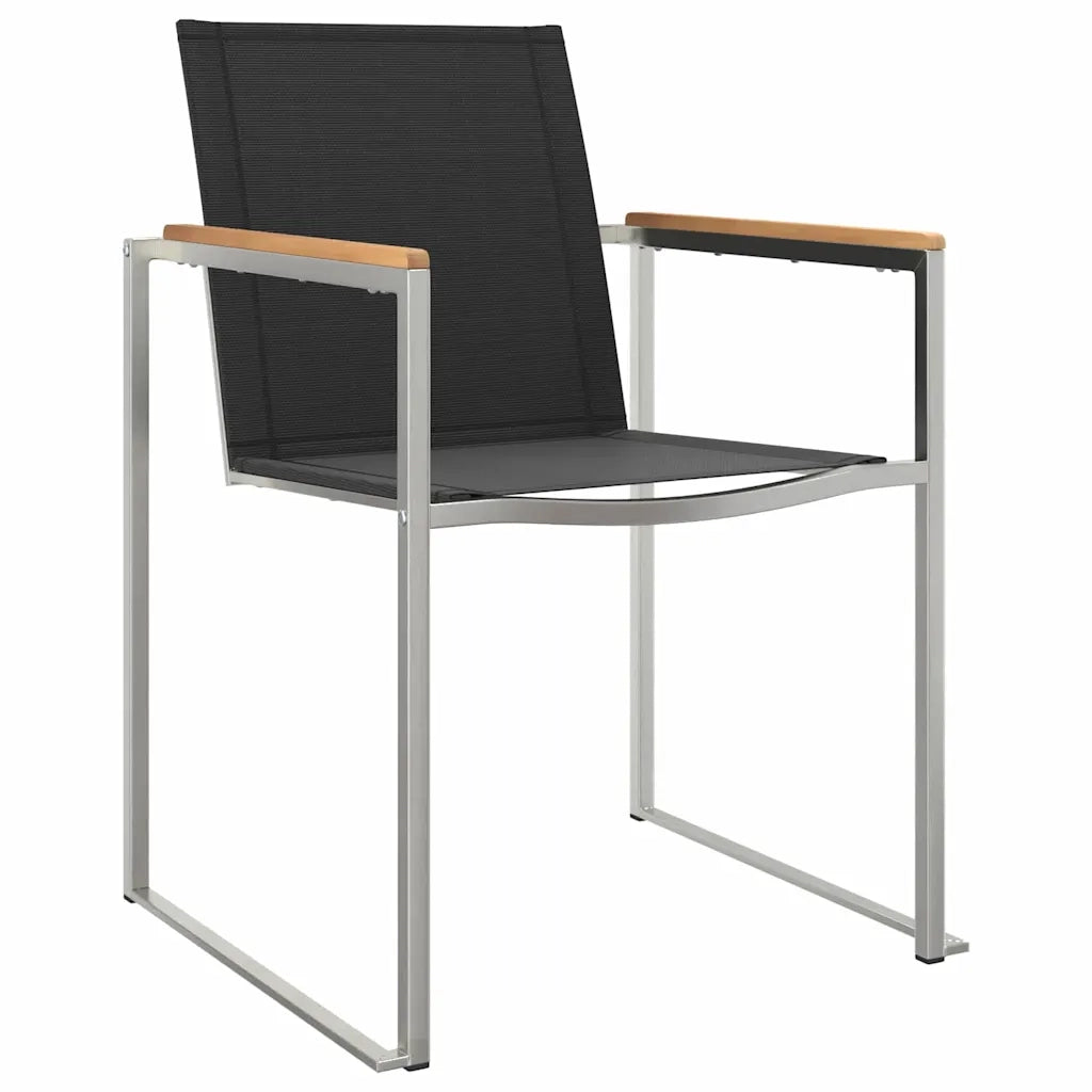 Set da Pranzo per Giardino 3 pz | Set Salotto da Giardino Legno di Acacia Massello