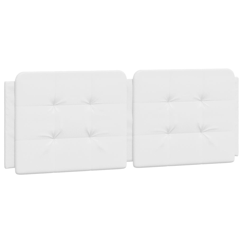 Cuscino Testiera-Cuscino per Testiera Zadar Bianco 120 cm in Similpelle