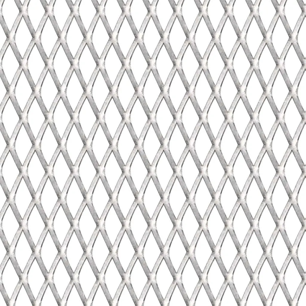 Recinzione in Rete in Acciaio Inossidabile 100x85 cm 45x20x4 mm 142285