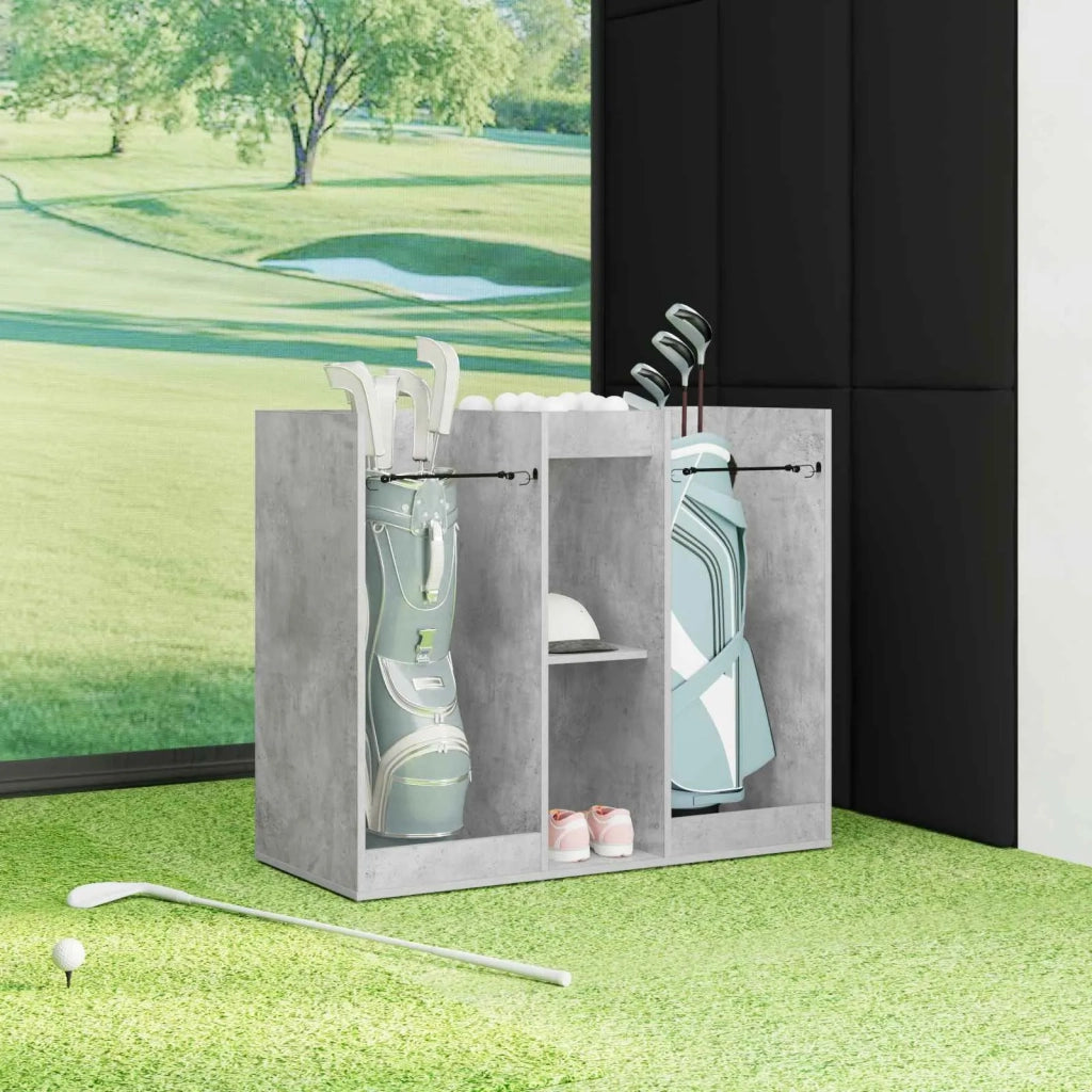 Armadio per Golf Tinta unita Grigio cemento 102 x 45 x 85,5 cm CFW6088308