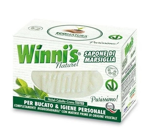 4 WINNI'S NATUREL SAPONETTE DI MARSIGLIA DA 250 GR