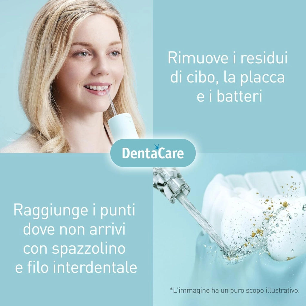 Panasonic EW-DJ4B Idropulsore Orale da Viaggio Ultrasuoni 0,15 L 4 livelli ricaricabile colore Verde