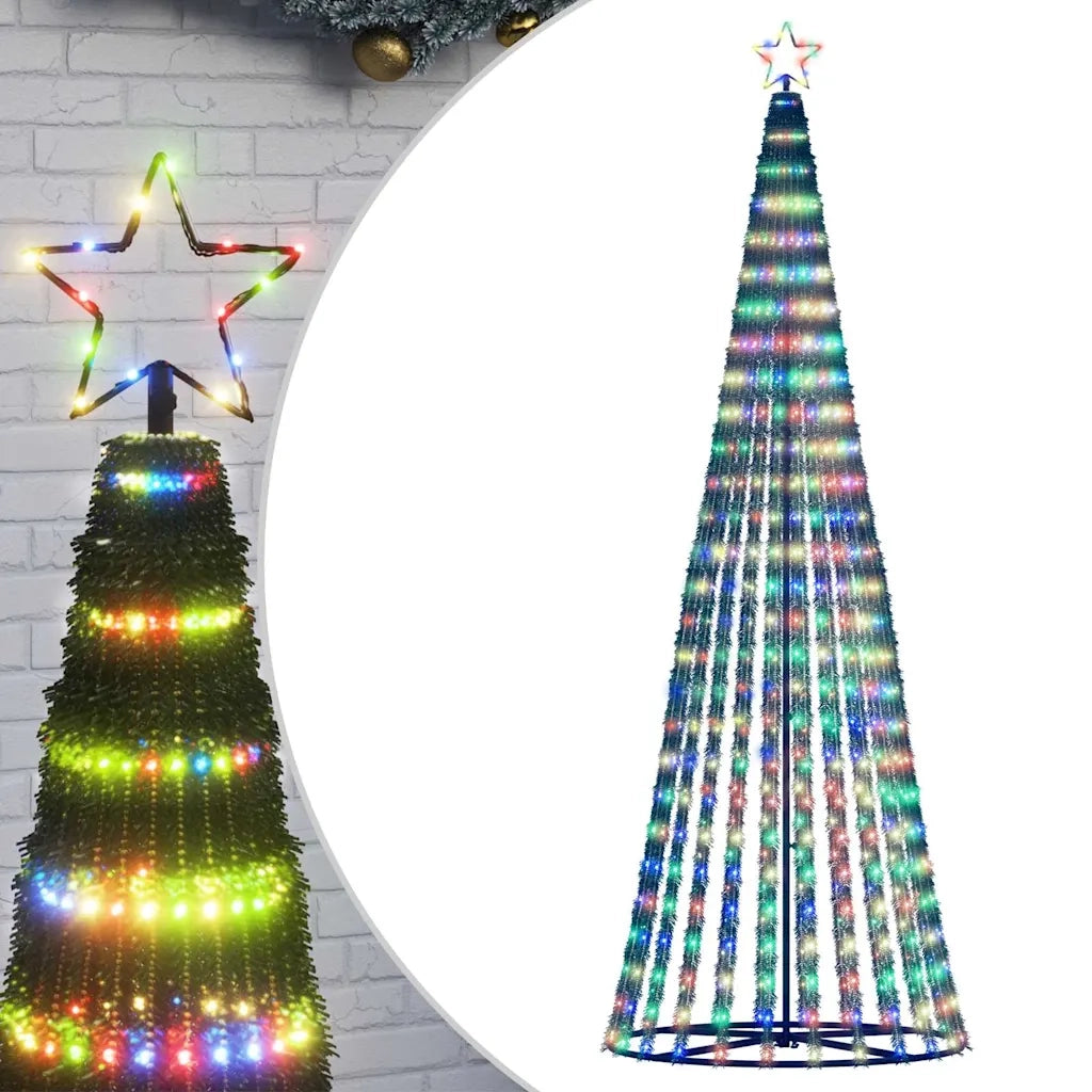 Albero di Natale a LED 475 LED Colorato 247 cm 4016399
