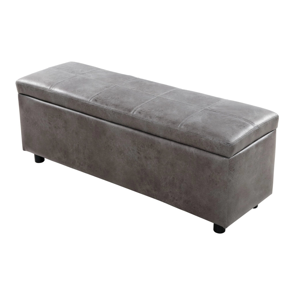 Panca contenitore 118 x 37 x 43 cm grigio 03_0008965