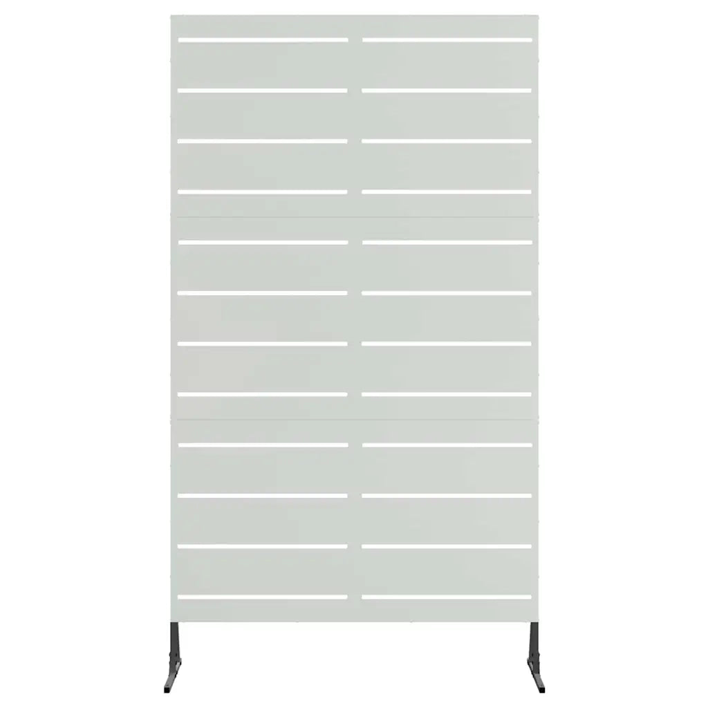 Schermo per Privacy Grigio 100 x 50 x 180 cm Acciaio