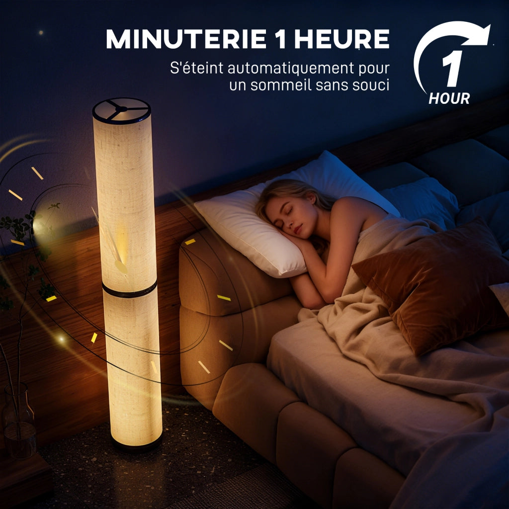 Lampada a LED da terra ¨C Minimal ¨C ? 20 x 135 cm beige