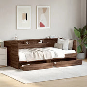 Divano Letto con Cassetti senza Materasso 75x190 cm 3280866
