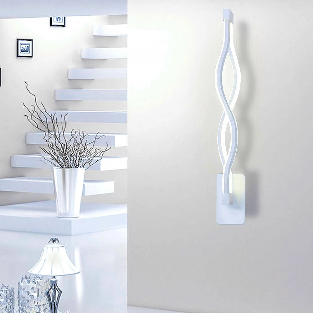 Applique lampada per interno moderna da parete a muro 9W luce Fredda 6500K