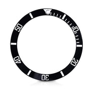 Orologio Bezel - Plastica - Lustrato - Resistente ai graffi - Diametro esterno 30,5 mm - Leggero - Eclatante unicità - Componente orologio da inverter