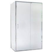 Box Doccia Angolare 80x140 cm 1 anta Scorrevole in Cristallo Opaco 6mm H195 Bonussi Tosca