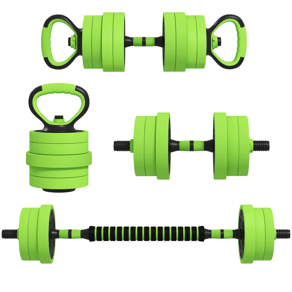 Kit Palestra 4 in 1 ¨C Zephmum ¨C Verde e Nero