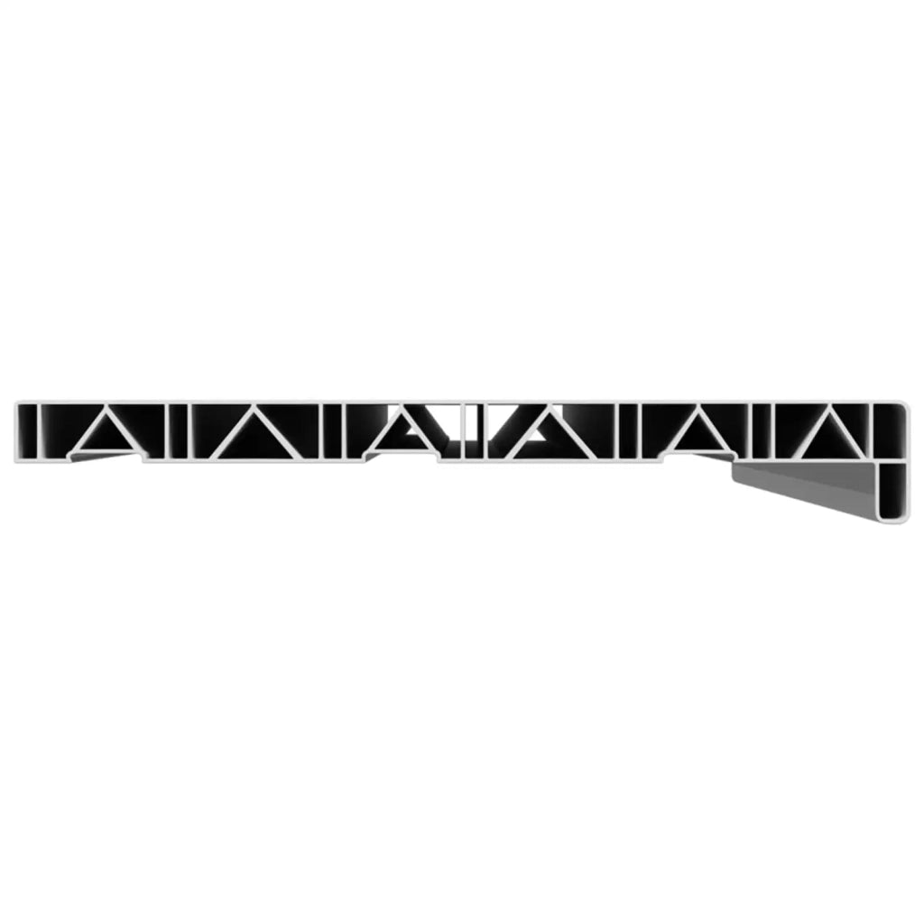 Soglia della Finestra Bianco 100 x 35 x 4,5 cm PVC 42046812