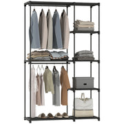 Armadio Guardaroba ¨C zephmum ¨C Nero 111x43x185 cm