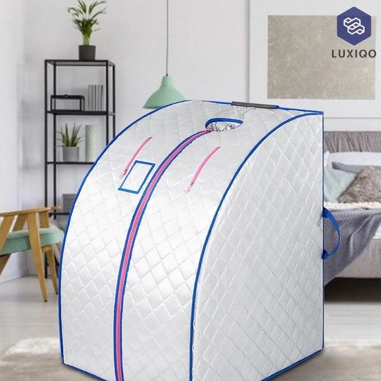 Sauna Mobili - Cabina di Sauna Portatile - Sauna Opaca - Cabina di Stazione - Tenda di Sauna - Accessori di Sauna - Bianco - Acquisto Online da Qualsiasi Luogo