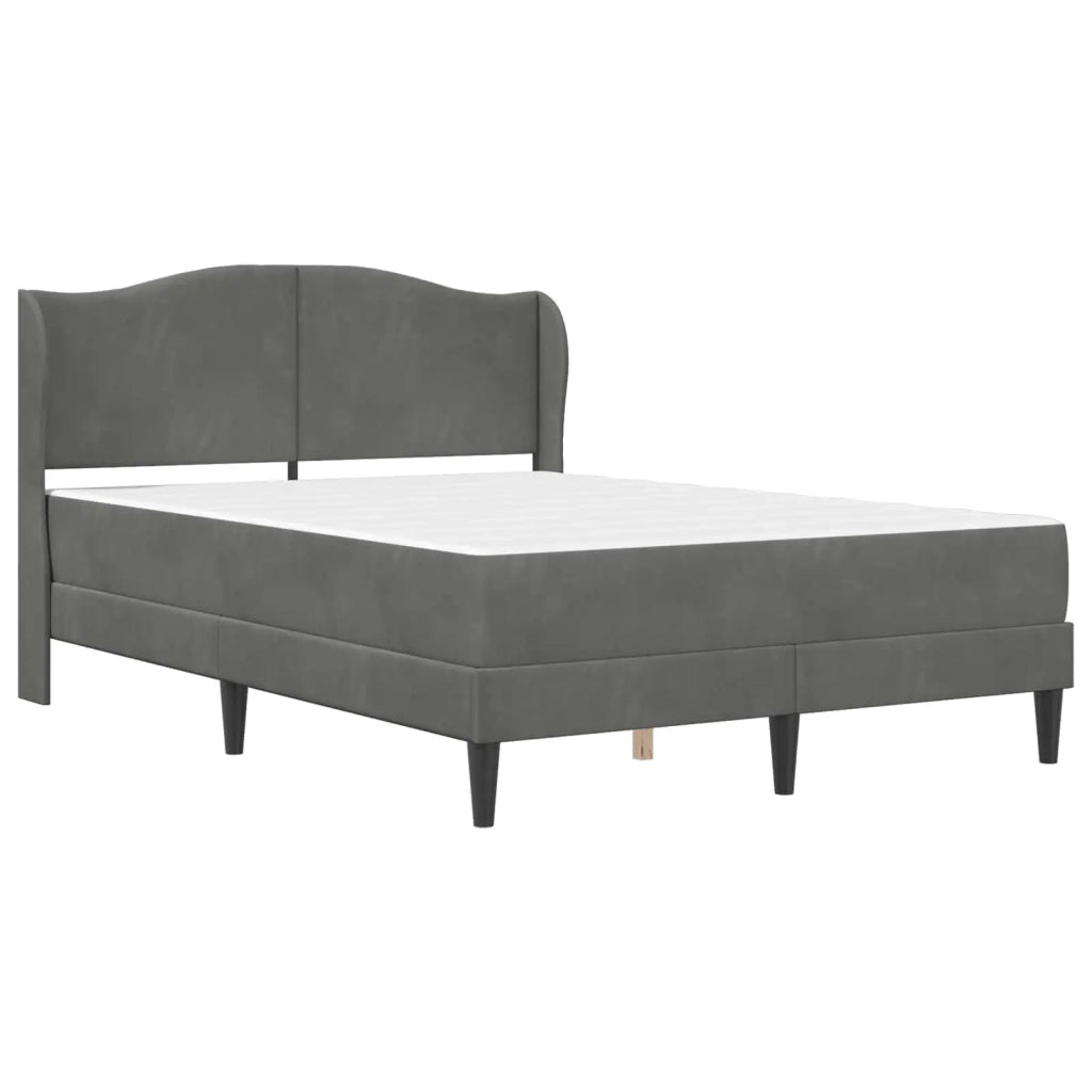 Struttura del letto Grigio Scuro 160 x 200 cm Velluto 3415215