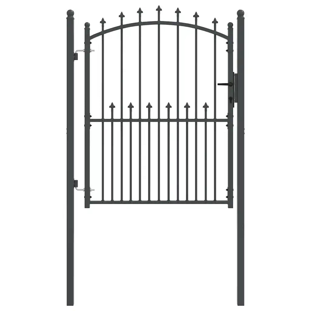 Cancello della recinzione con punte EMMEN 150 x 100 cm 42009019
