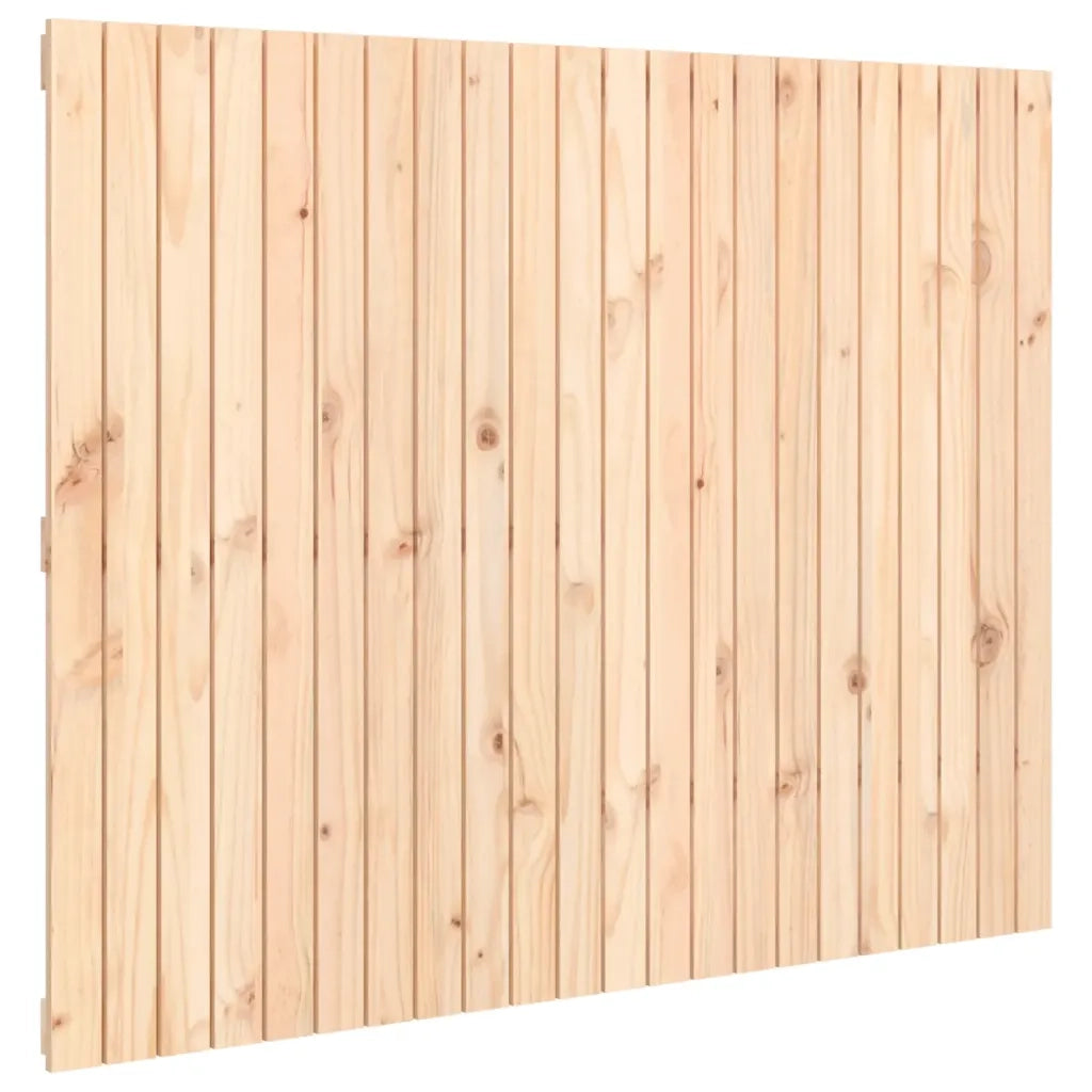Testiera | Testata da Parete 140x3x110 cm in Legno Massello di Pino
