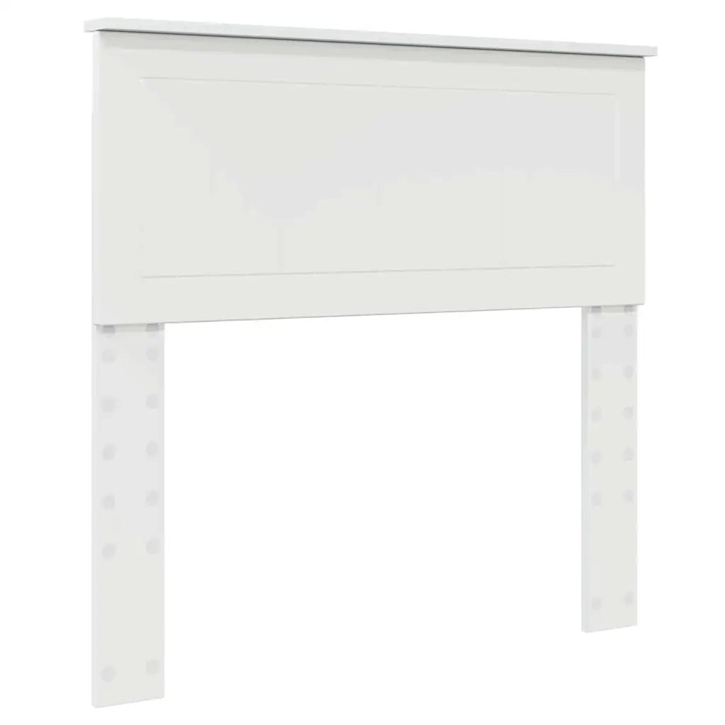 Testiera-Testata-Testiera Decorativa Bianco Lucido 90 cm Legno multistrato 328700