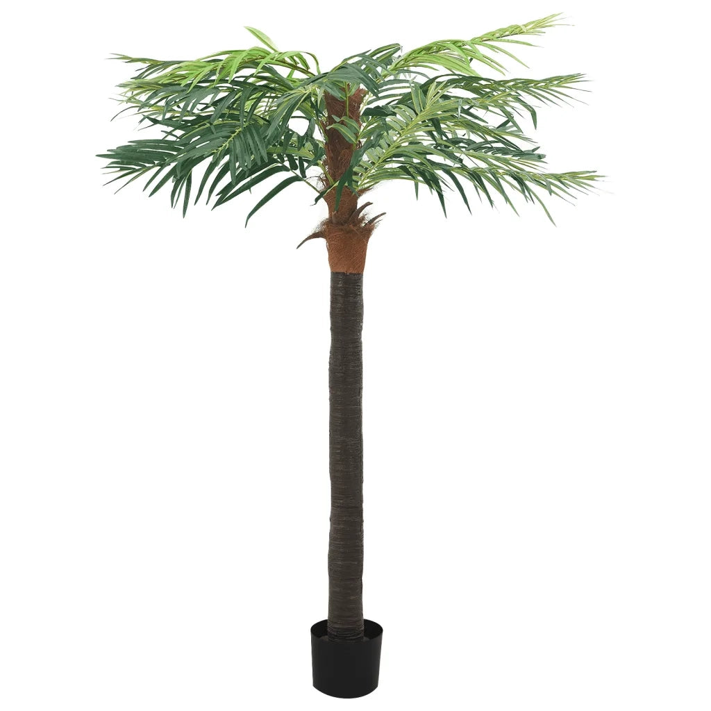 Palma di Phoenix Artificiale con Vaso-Piante Decorative 215 cm Verde