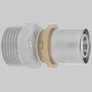 RACCORDO DIRITTO MASCHIO A PRESSARE  20 x 3/4     ICMA