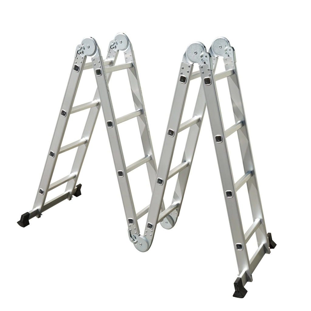 Scala multifunzionale a 4 segmenti, 4,6 m, portata 150 kg