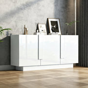 MADIA 160x35x60 cm 3 ante Bianco in truciolato con 6 vani