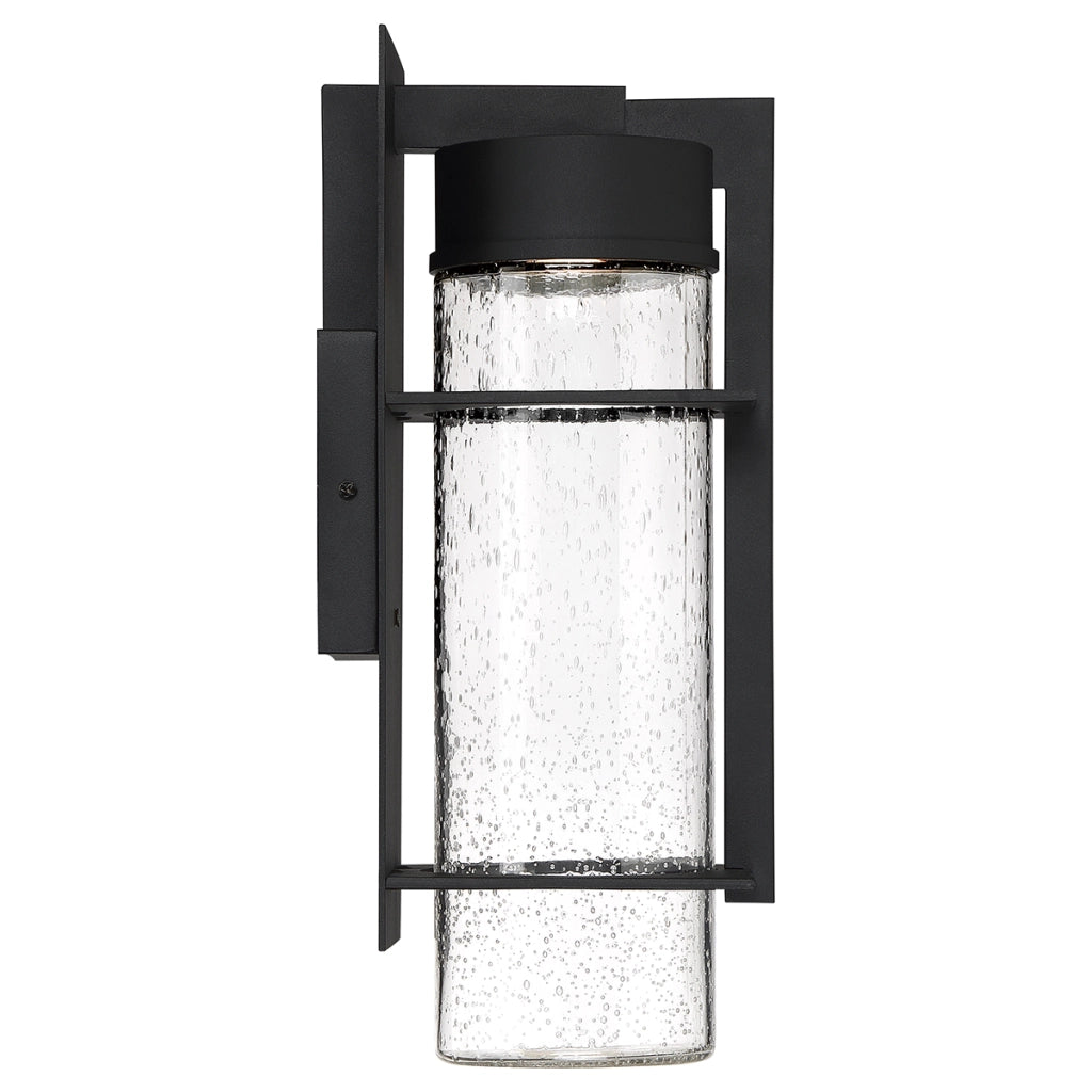 Applique esterna LED integrato 10W 3000K IP44 nera