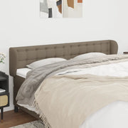 Testiera ad Orecchio Tortora 163x23x78/88 cm in Tessuto 3117588