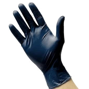 GUANTI IN NITRILE DA 3,5 GR NERI IN CONFEZIONE DA 100 PZ L