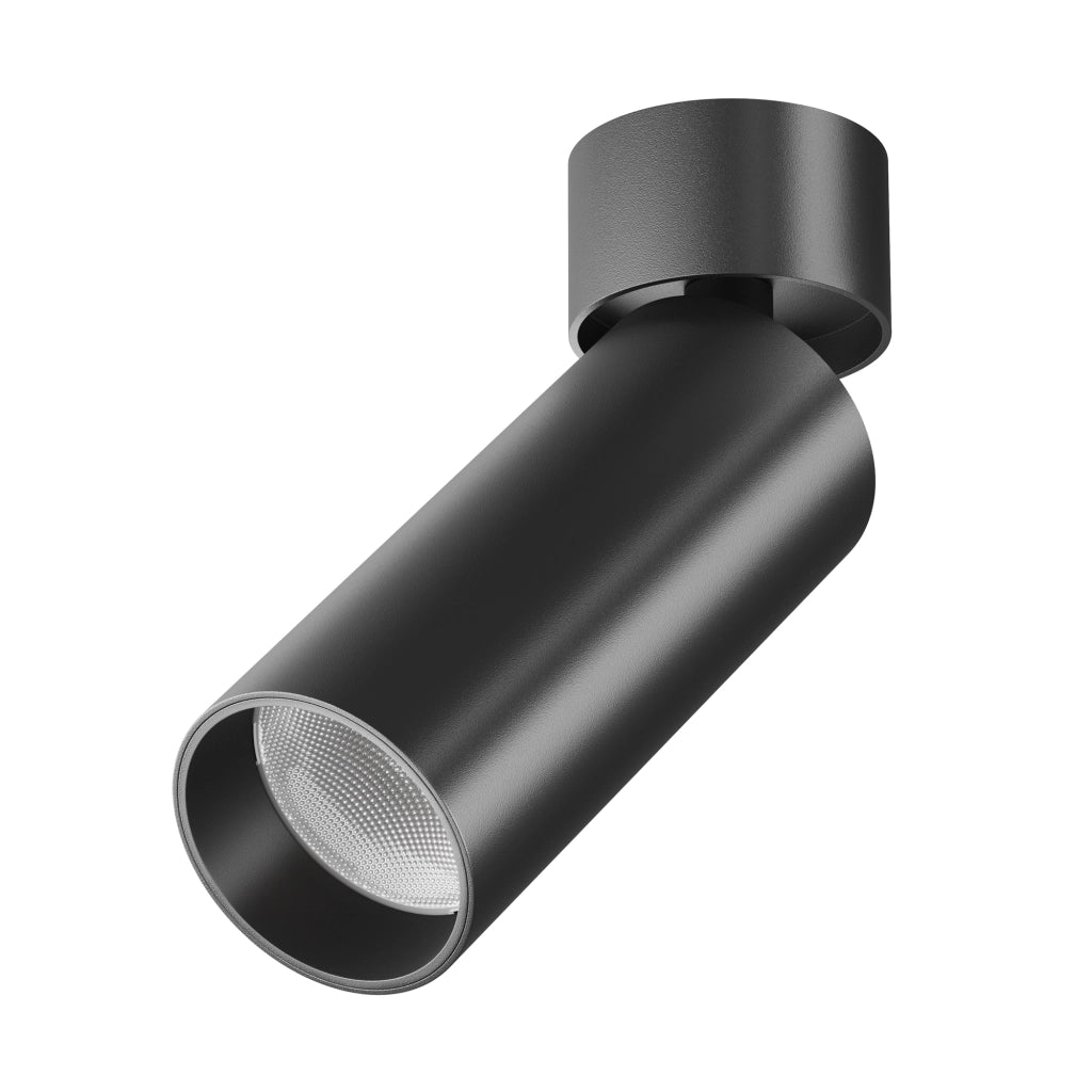 Maytoni Focus LED plafoniera nera 12W 4000K dimmer