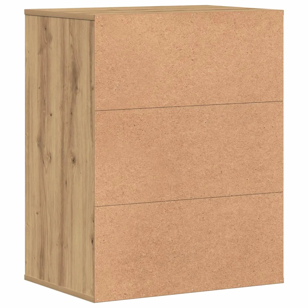 Cassettiera Angolare Rovere Artigianale 60x41x76cm Multistrato CFW6336453