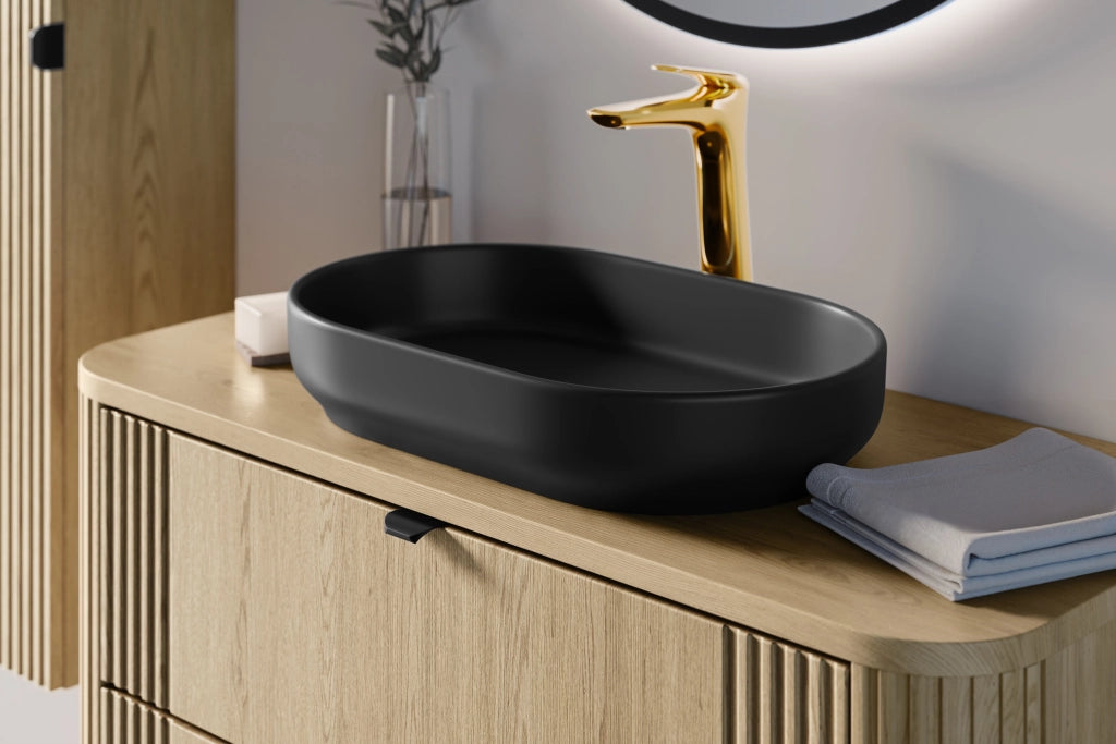 Lavabo da appoggio Lavabi da appoggio 55 x 12 x 35 cm