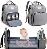 Borsa da Viaggio con Pannolino e Matita di Cambio - Impermeabile Multifunzionale di Grande Capacità per Genitori in Movimento
