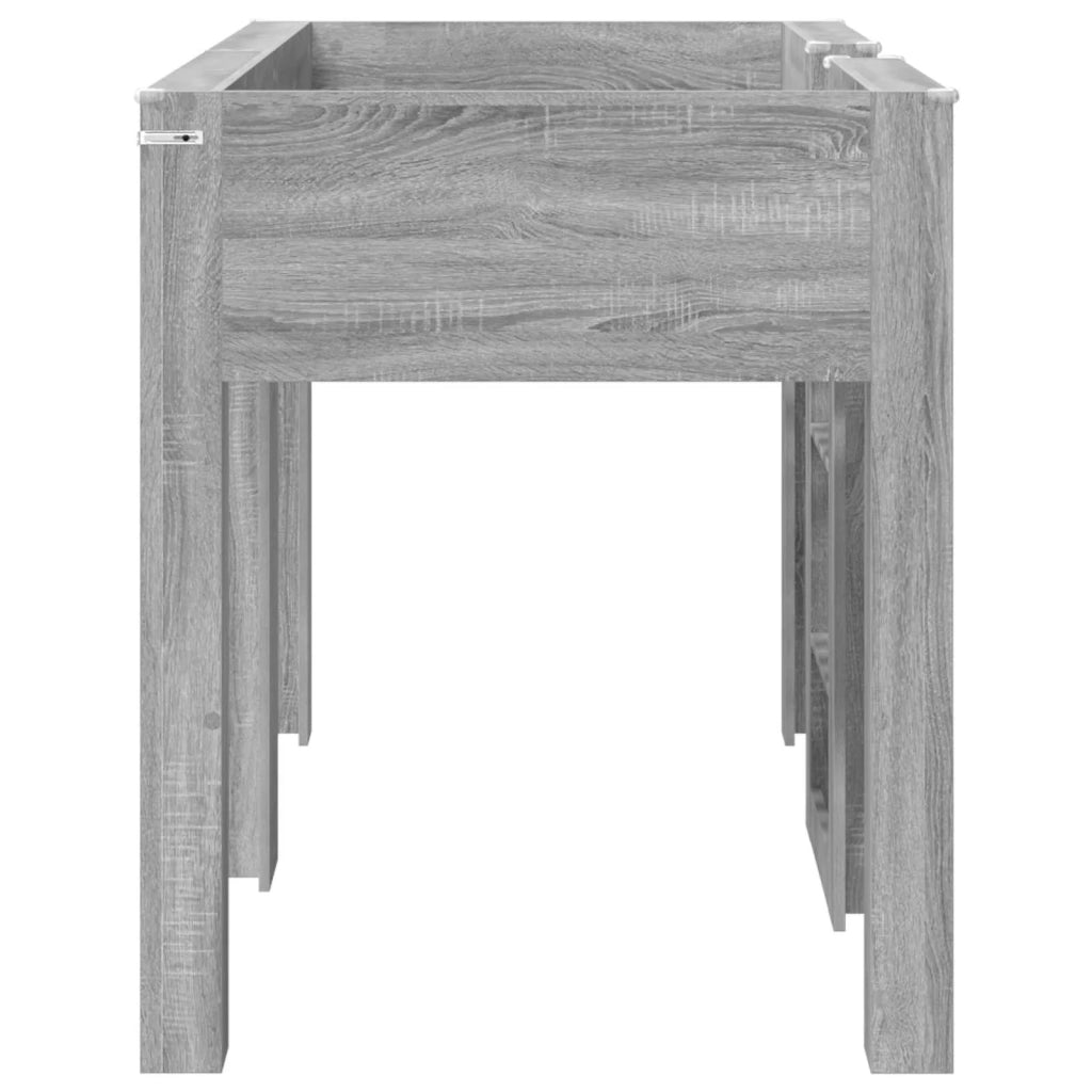 Letto a Castello per Bambini | Letto Infantile | Lettino Grigio Sonoma 75 x 190 cm